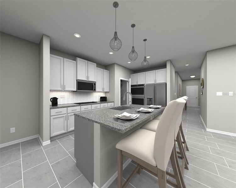 Furnished interior view inside a new home in Magnolia Bay - Reserve Series, Nokomis (Image 4).