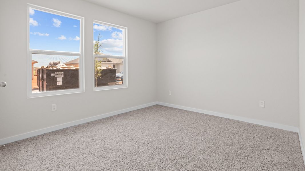 Representative unfurnished interior of a home built from the GLENDALE by D.R. Horton in Hampton Hills, Abilene (Image 20). Representative unfurnished interior of a home built from the GLENDALE by D.R. Horton in Hampton Hills, Abilene (Image 20).