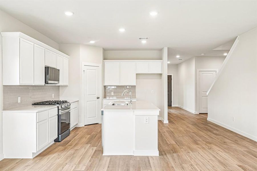 Furnished interior view inside a new home in Overland Grove, Forney (Image 5).