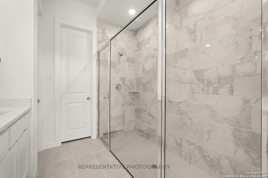 Furnished interior view inside a new home in Davis Ranch: 45ft. lots, San Antonio (Image 10).