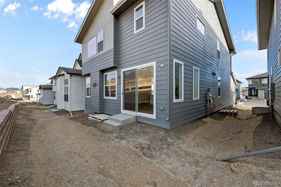Exterior details and patio area of a home in , Morrison (Image 2).