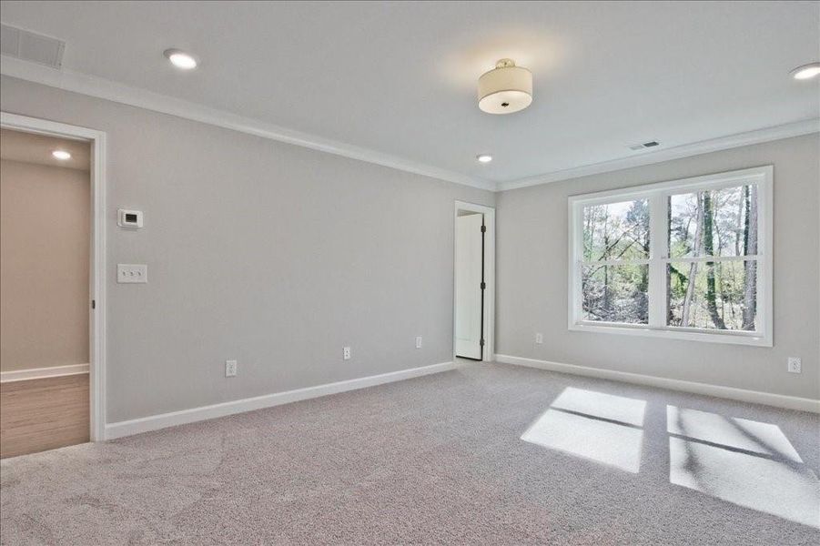 Spacious, unfurnished interior of a new home in River Walk Place, Lawrenceville (Image 14).