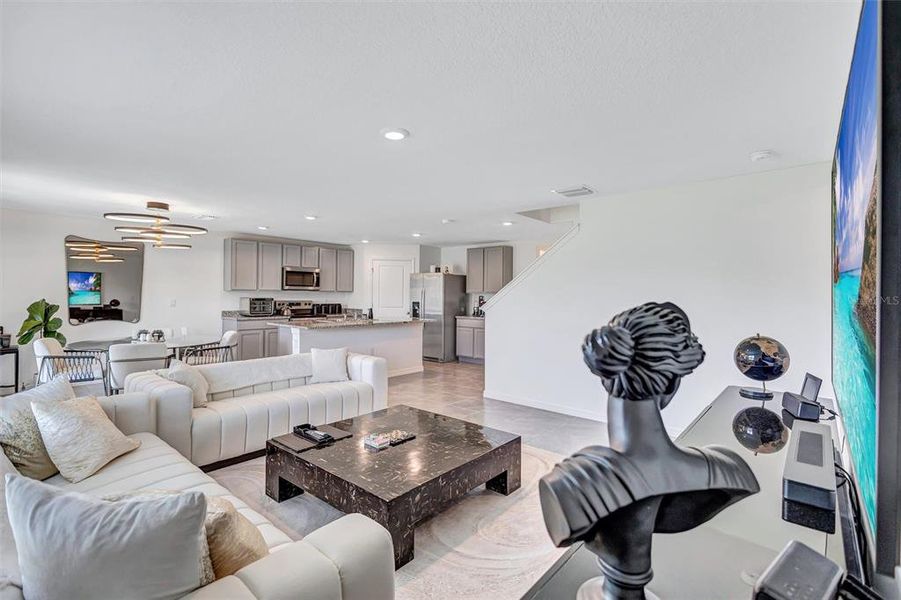 Furnished interior view inside a new home in , Tampa (Image 15).