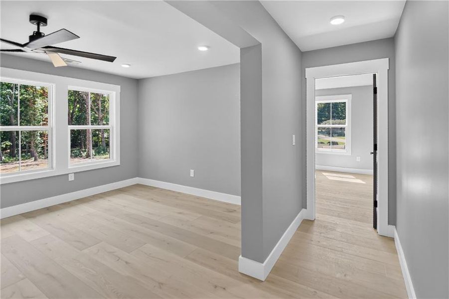 Spacious, unfurnished interior of a new home in , Stone Mountain (Image 99).