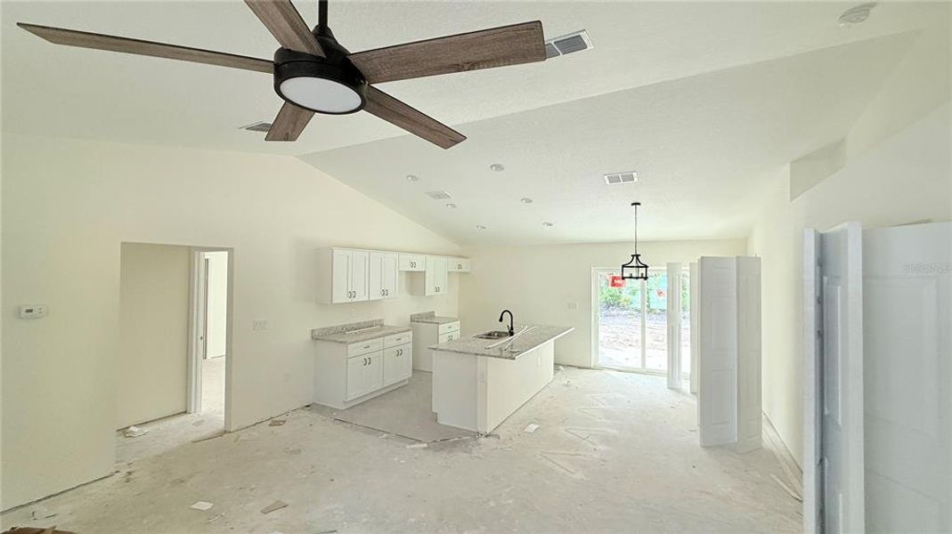 In-progress construction of a new home in , Ocklawaha, FL (Image 7).