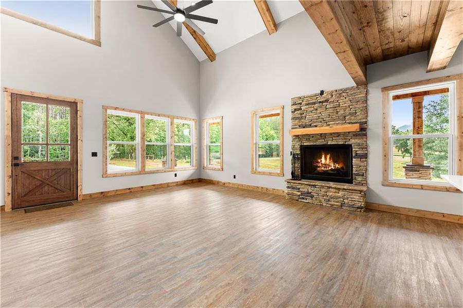Spacious, unfurnished interior of a new home in , Cleveland (Image 23). Spacious, unfurnished interior of a new home in , Cleveland (Image 23).