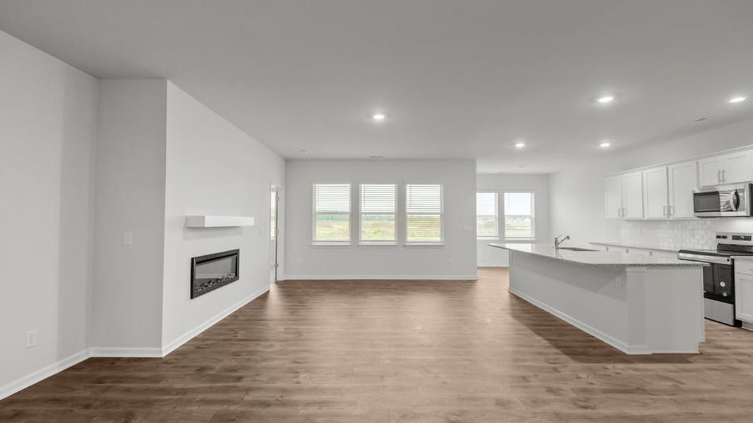 Spacious, unfurnished interior of a new home in Colly Farm, Stokesdale (Image 18).