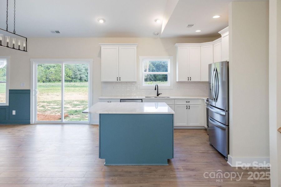 Furnished interior view inside a new home in , Statesville (Image 3).