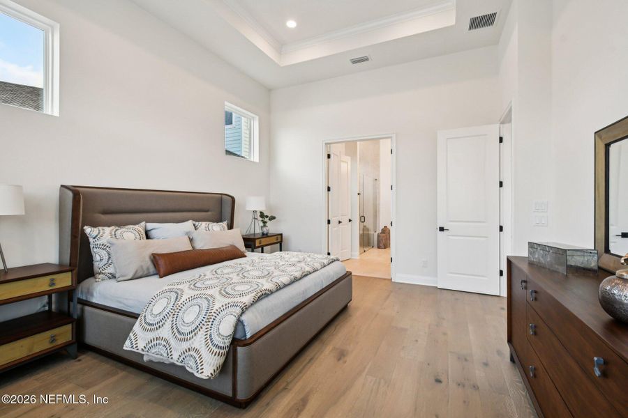 Furnished interior view inside a new home in Nocatee, Ponte Vedra (Image 17).
