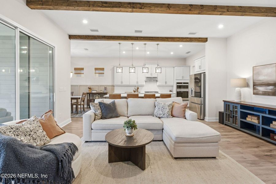 Furnished interior view inside a new home in RiverTown, St. Johns (Image 13).