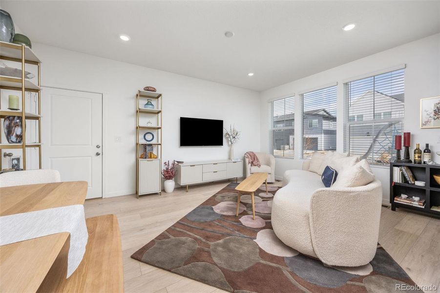 Furnished interior view inside a new home in Whisper Village, Arvada (Image 13).