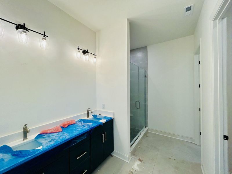 Furnished interior view inside a new home in The Domus Collection at Midtown Nexton, Summerville (Image 6).