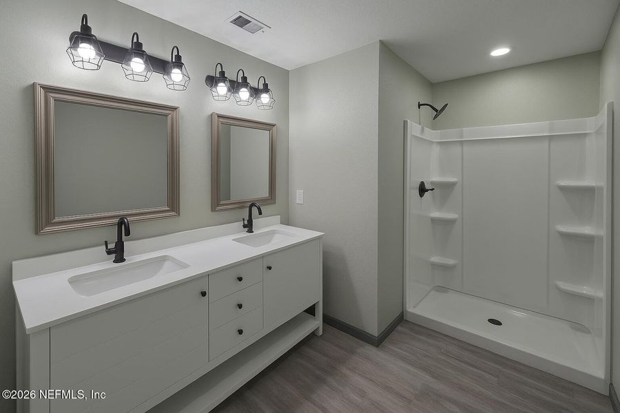 Furnished interior view inside a new home in , Jacksonville (Image 4).