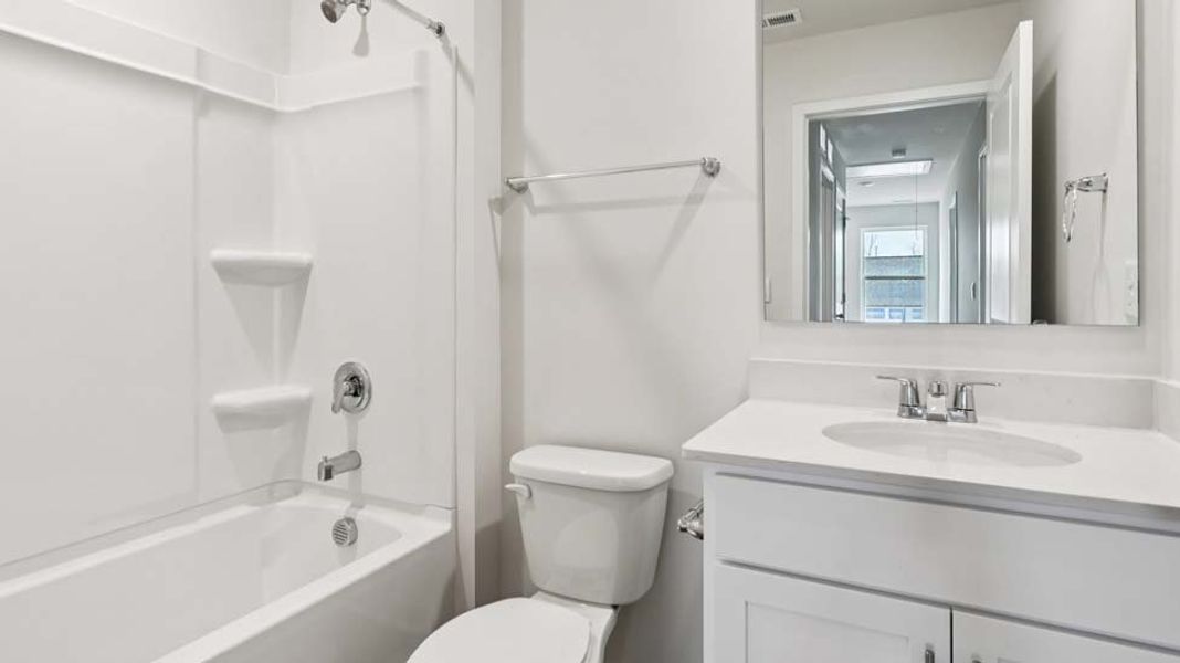 Furnished interior view inside a new home in Reedy Creek Preserve, Charlotte (Image 14).