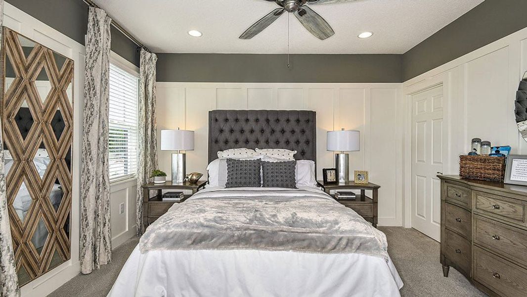 Representative furnished interior of a home built from the Anastasia by Taylor Morrison in Tiburon, Nokomis (Image 11).