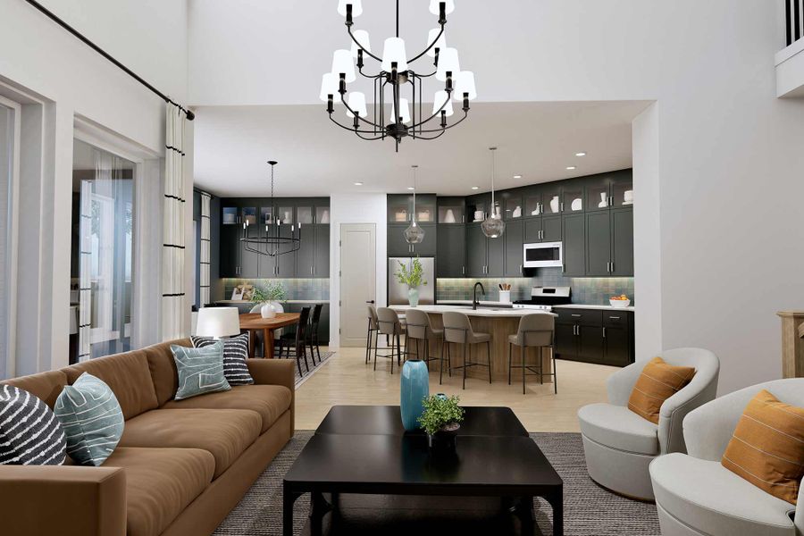 The Mesquite - Family Room