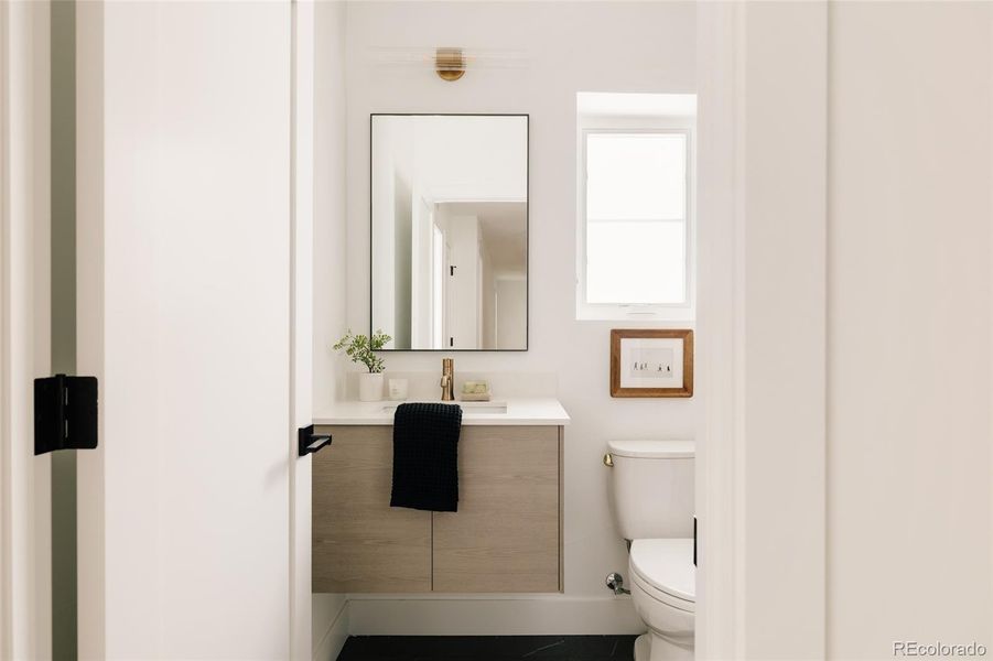 Furnished interior view inside a new home in , Denver (Image 32).