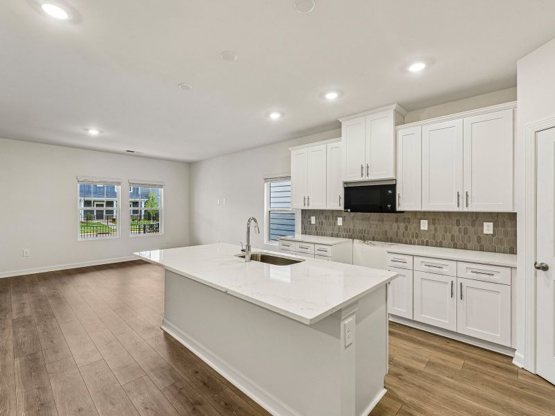 Furnished interior view inside a new home in Nolen Farm, Gastonia (Image 4).