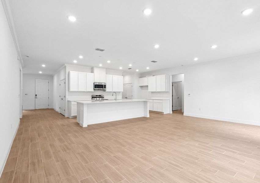 Spacious, unfurnished interior of a new home in Coastal Communities, New Smyrna Beach (Image 15). Spacious, unfurnished interior of a new home in Coastal Communities, New Smyrna Beach (Image 15).