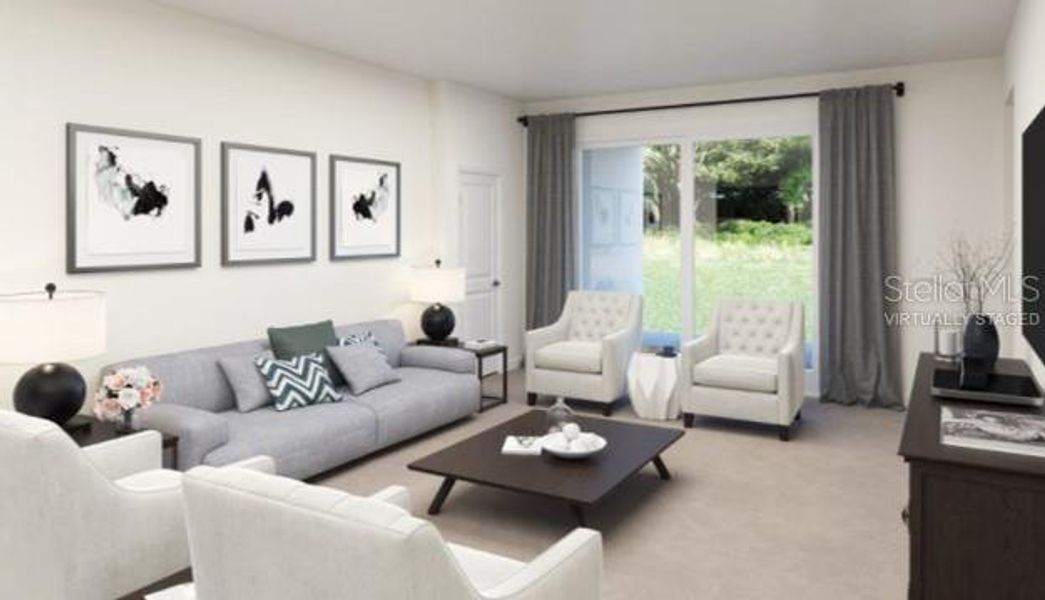 Furnished interior view inside a new home in Wynnstone, Davenport (Image 3).