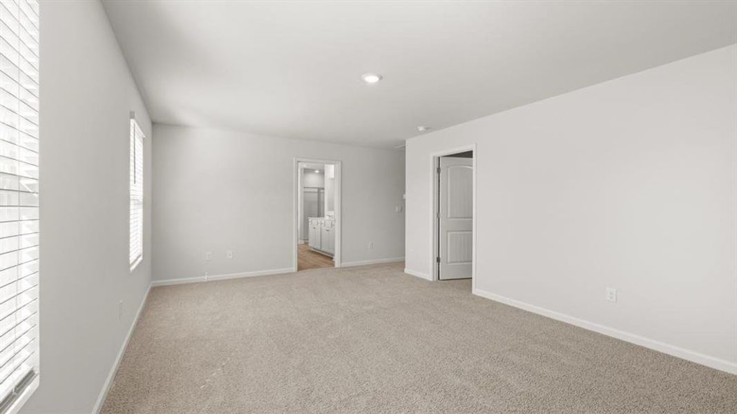 Spacious, unfurnished interior of a new home in Braselton Village, Braselton (Image 24).