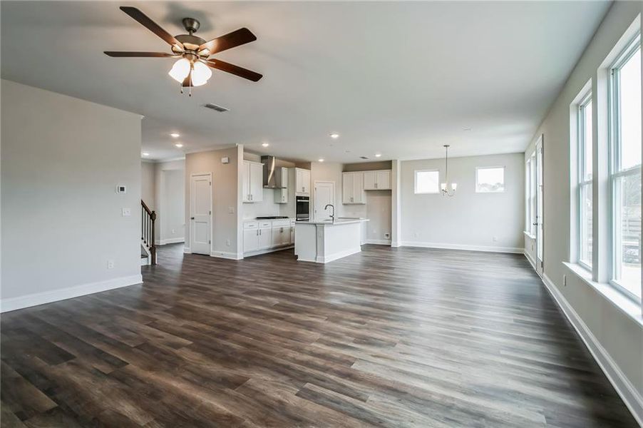 Spacious, unfurnished interior of a new home in Maddox Landing, Hoschton (Image 13).