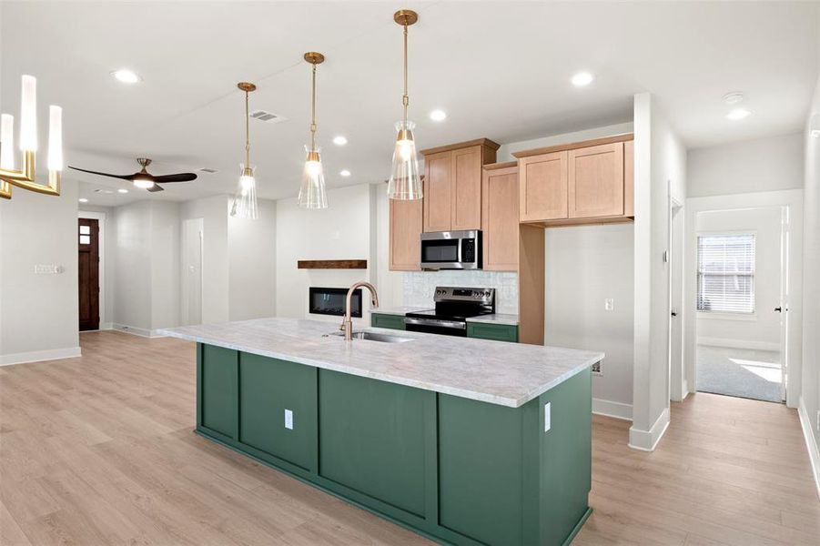 Furnished interior view inside a new home in , Italy (Image 5).