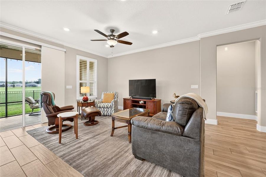 Furnished interior view inside a new home in , Ocala (Image 54).