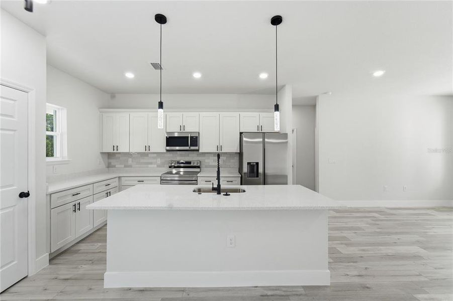 Furnished interior view inside a new home in , Citrus Springs (Image 14).