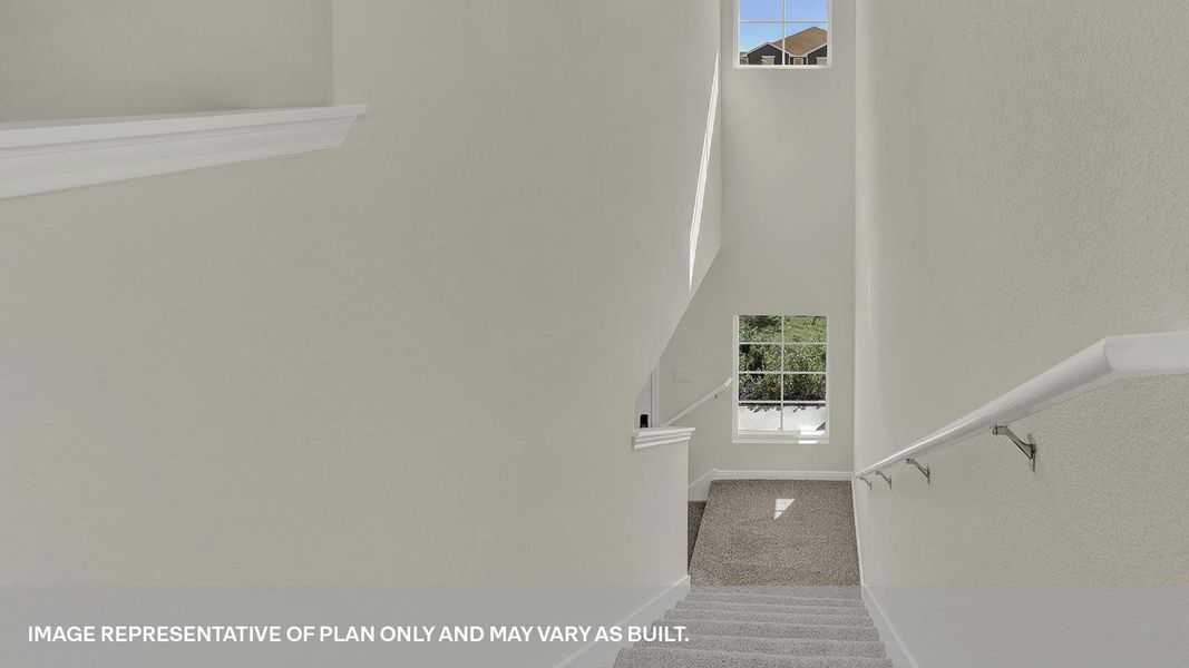Spacious, unfurnished interior of a new home in Paramount, Kyle (Image 16).