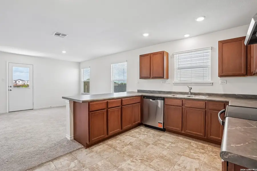 Furnished interior view inside a new home in Medina Crossing, Von Ormy (Image 10).
