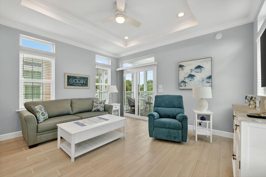 Furnished interior view inside a new home in , Jensen Beach (Image 10).