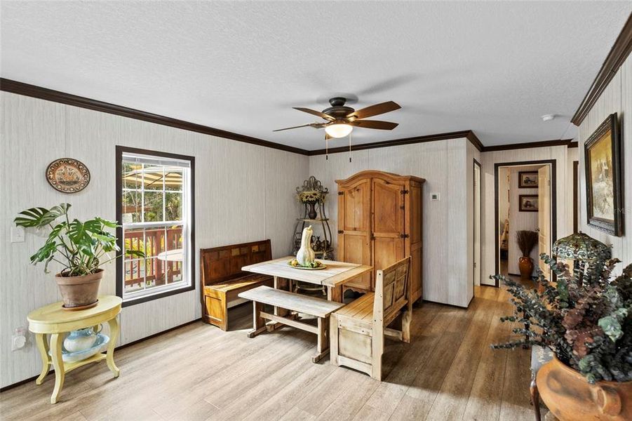 Furnished interior view inside a new home in , Okeechobee (Image 26).