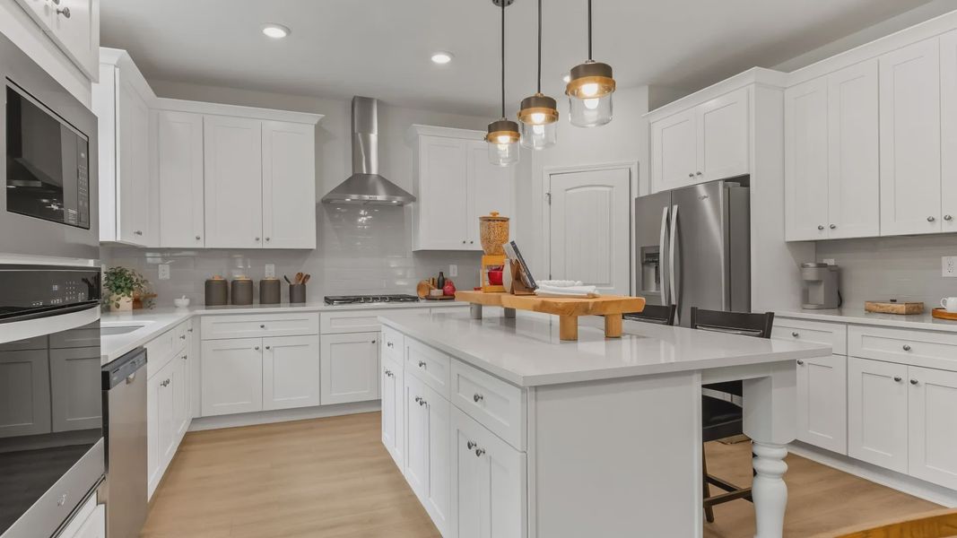 Furnished interior view inside a new home in Hamilton Lakes, Loganville (Image 14).
