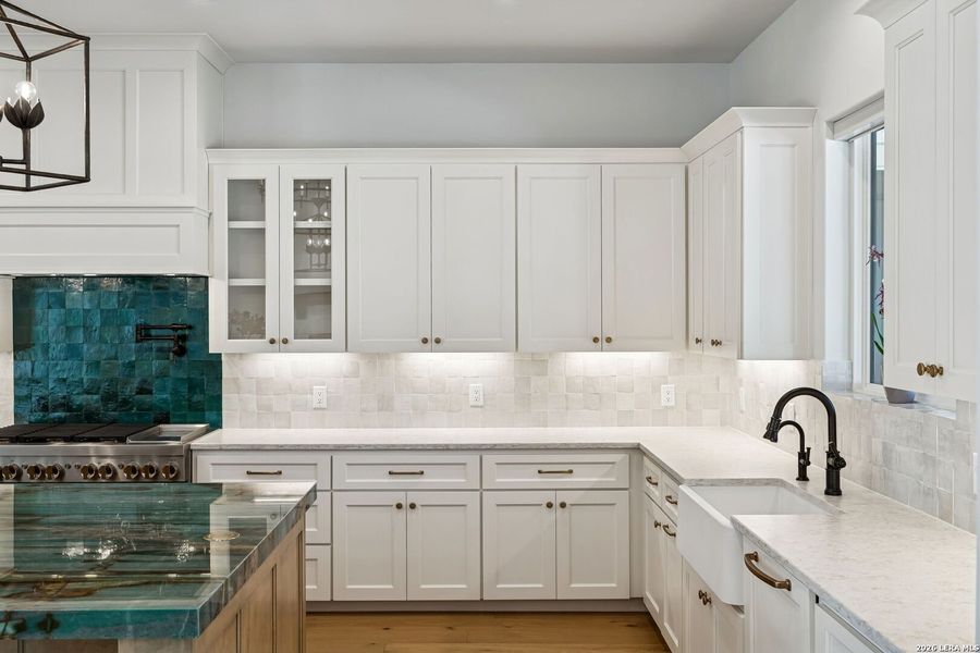 Furnished interior view inside a new home in , San Antonio (Image 10).