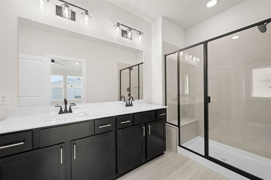 Furnished interior view inside a new home in Terrace Collection at Harvest, Argyle (Image 27). Furnished interior view inside a new home in Terrace Collection at Harvest, Argyle (Image 27).