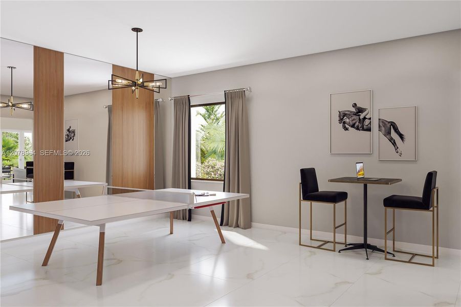 Furnished interior view inside a new home in Parkland Royale, Parkland (Image 20).
