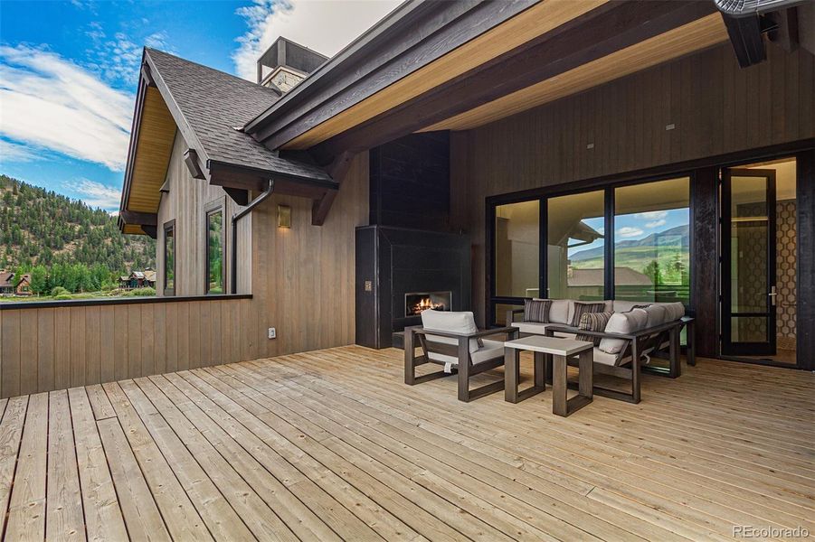 Furnished interior view inside a new home in , Breckenridge (Image 17).