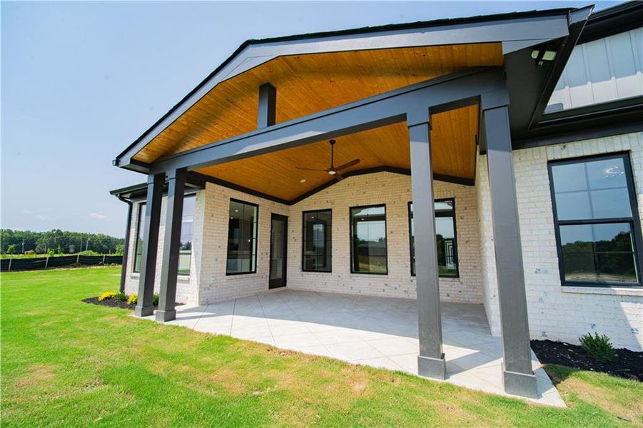 Exterior details and patio area of a home in , Dacula (Image 4). Exterior details and patio area of a home in , Dacula (Image 4).