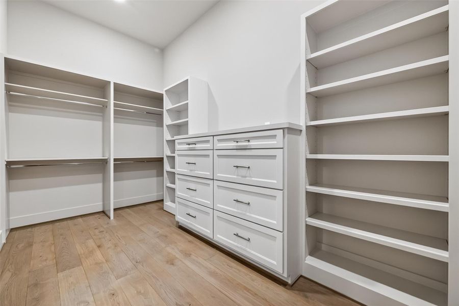 Closet in one of the secondary bedrooms. Closet in one of the secondary bedrooms.