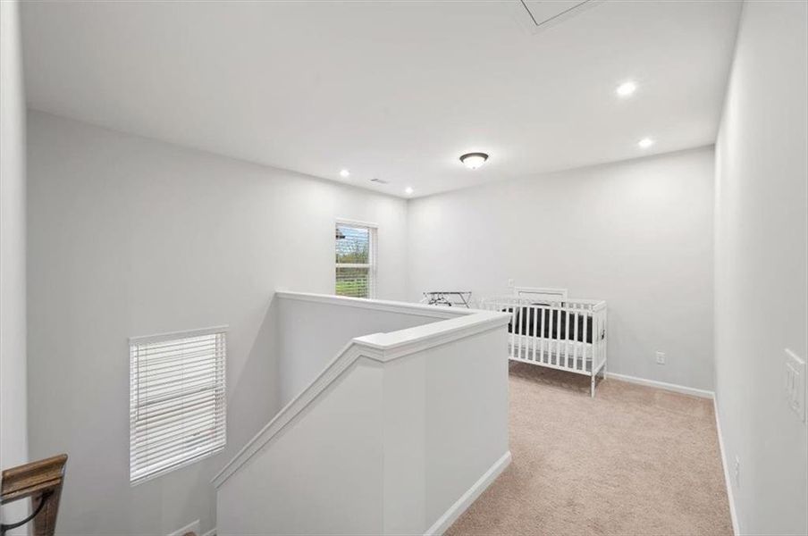 Spacious, unfurnished interior of a new home in Enclave at Edgewater, Holly Springs (Image 22).