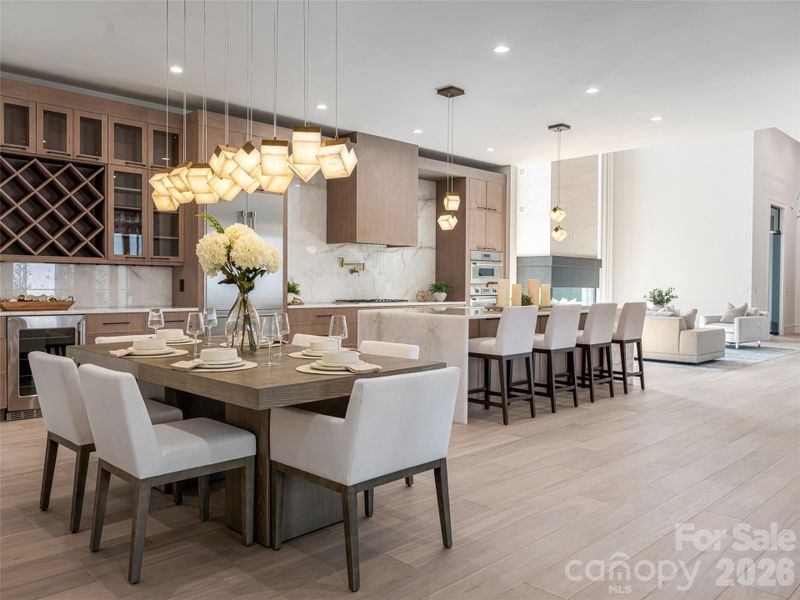 Furnished interior view inside a new home in , Arden (Image 17).