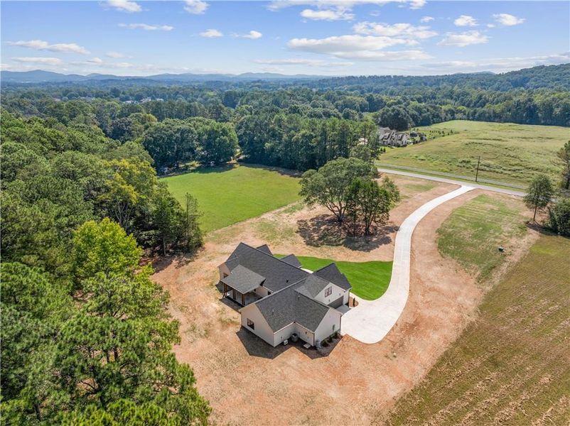 Front exterior of a new home in , Cartersville, GA, highlighting curb appeal (Image 22).