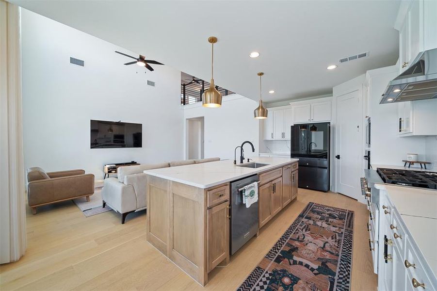 Furnished interior view inside a new home in North Sky, Celina (Image 25). Furnished interior view inside a new home in North Sky, Celina (Image 25).