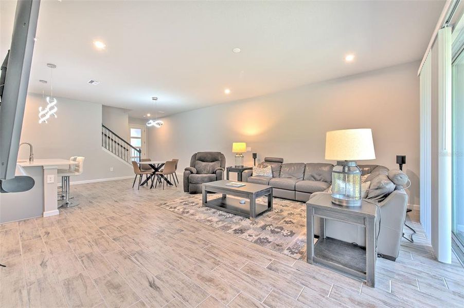 Furnished interior view inside a new home in Bloomingdale Townes, Brandon (Image 36).