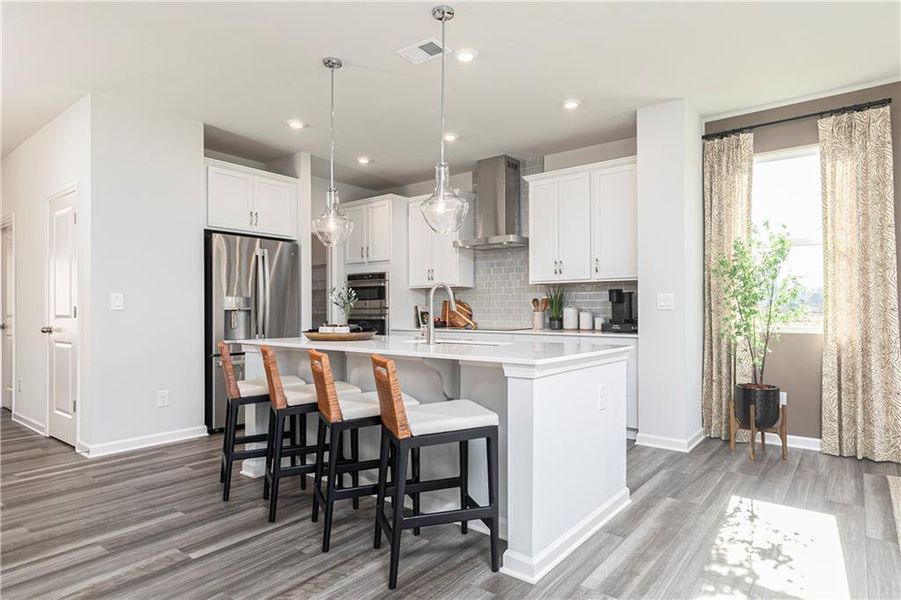 Furnished interior view inside a new home in Rhodes Glen, Lawrenceville (Image 12).