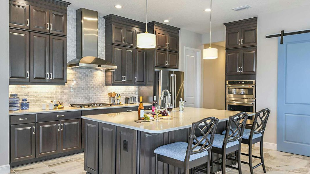 Furnished interior view inside a new home in Canoe Creek Real Estate and Homes for Sale in Parrish, FL - Neal Communities, Parrish (Image 20).
