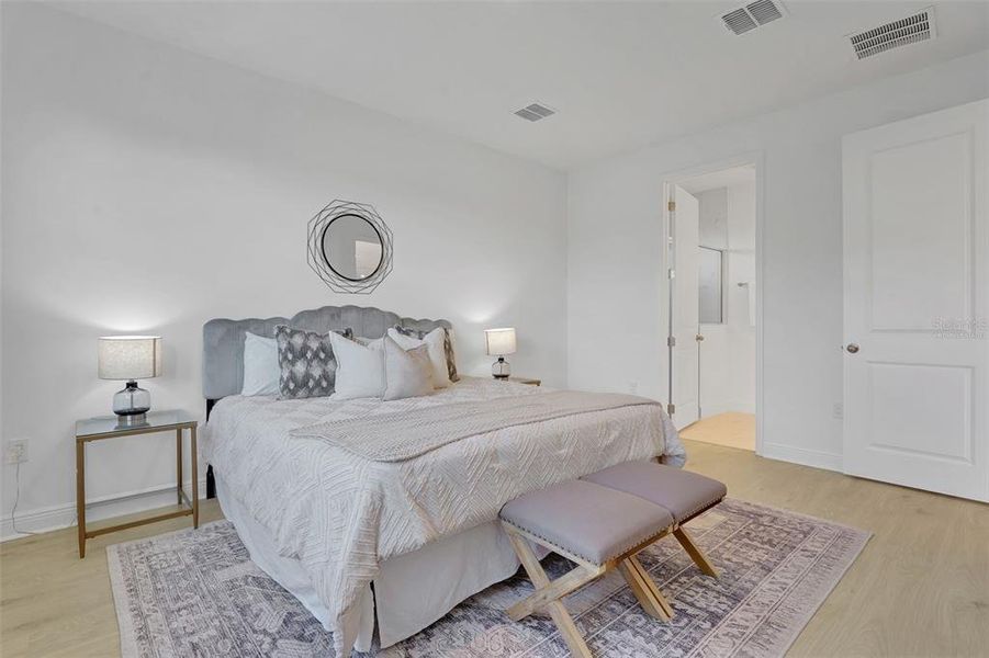 Furnished interior view inside a new home in Green Key Village, Lady Lake (Image 5).