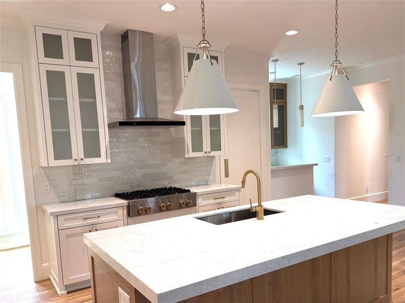 Furnished interior view inside a new home in , Dallas (Image 6).