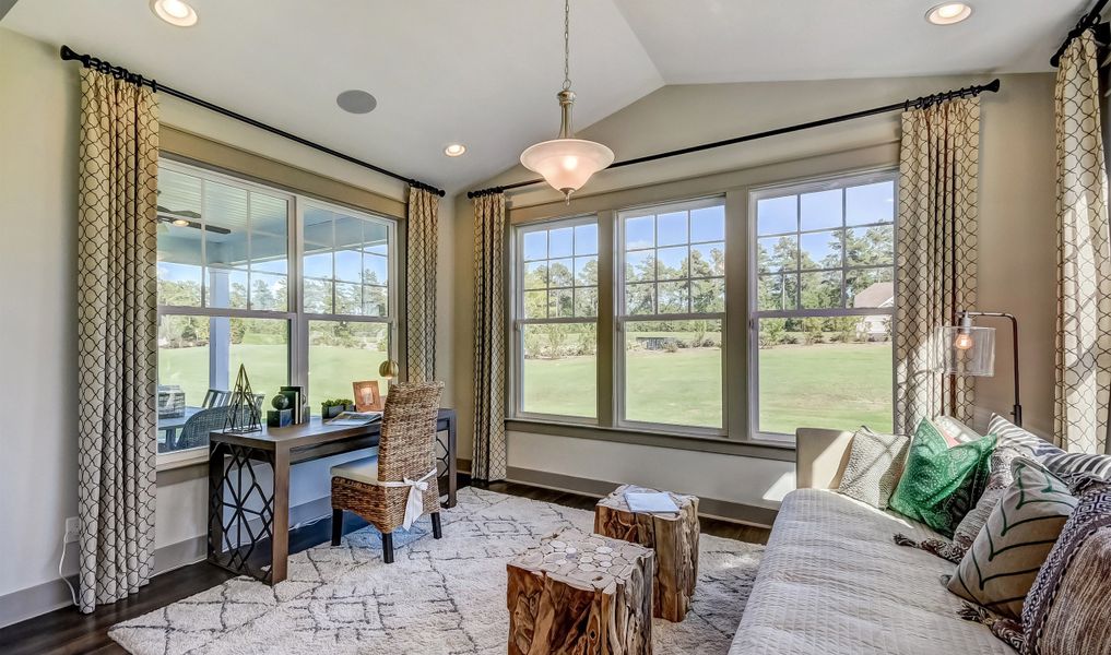 Relaxing sunroom